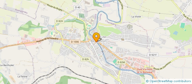 localisation de l'entreprise MADAME LAURE CATTA  CHAMBERY