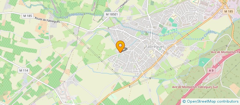 localisation de l'entreprise MADAME LAURE CAZEJUST  PIGNAN