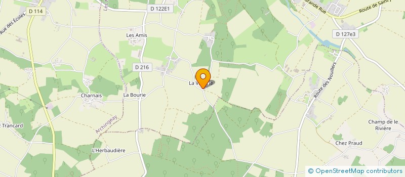 localisation de l'entreprise MADAME LAURE CEBRIAN à MONTREVAULT-SUR-EVRE