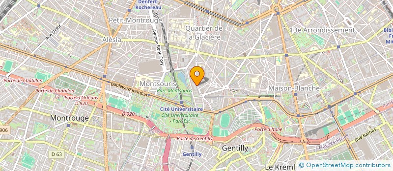 localisation de l'entreprise MADAME LAURE CHANET à PARIS