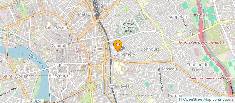 localisation de l'entreprise MADAME LAURE CHERREY à TOULOUSE