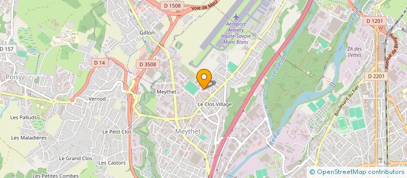 localisation de l'entreprise MADAME LAURE CHIMENTI  ANNECY