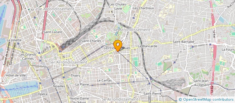localisation de l'entreprise MADAME LAURE CHOHOBI à MARSEILLE 4EME