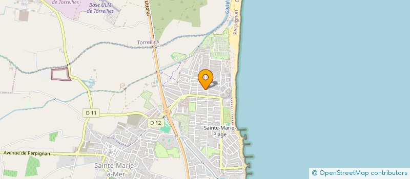 localisation de l'entreprise MADAME LAURE CIAPONI  SAINTE-MARIE-LA-MER