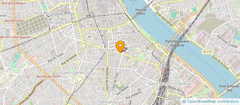 localisation de l'entreprise MADAME LAURE CIRON à BORDEAUX