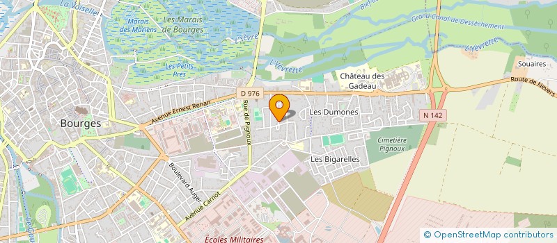 localisation de l'entreprise MADAME LAURE CLASIOT  BOURGES