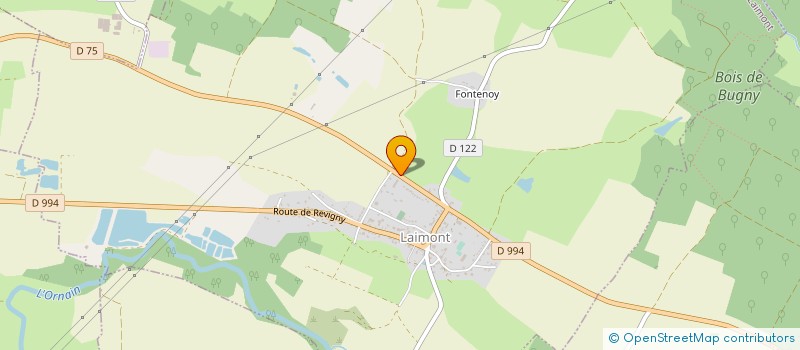 localisation de l'entreprise MADAME LAURE CLIQUOT à LAIMONT