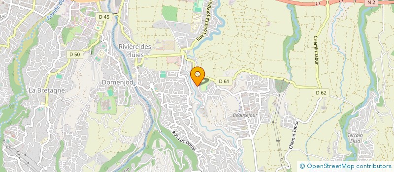 localisation de l'entreprise MADAME LAURE COCUZZA  SAINTE-MARIE