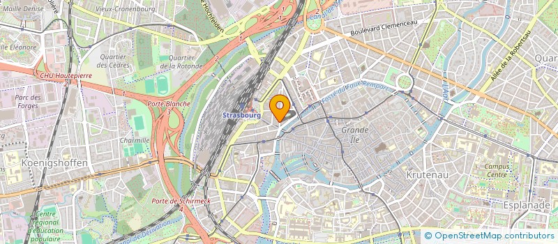 localisation de l'entreprise MADAME LAURE COHEN à STRASBOURG