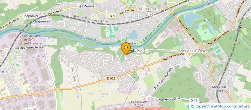 localisation de l'entreprise MADAME LAURE COINTE  L'ISLE-ADAM