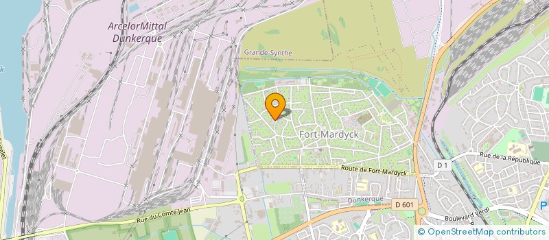 localisation de l'entreprise MADAME LAURE COLAERT à DUNKERQUE