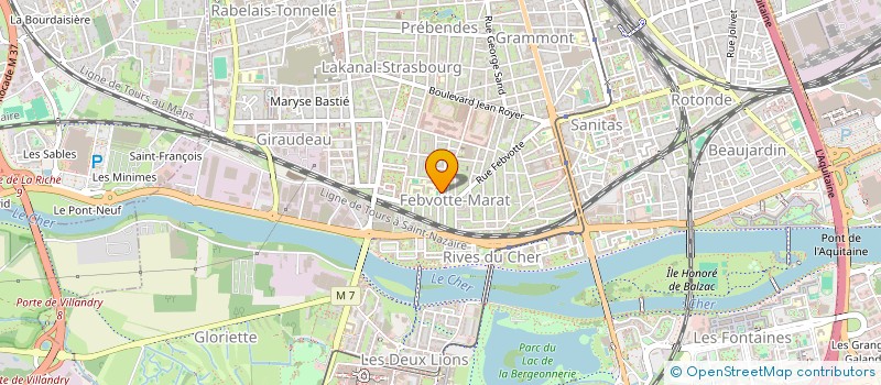 localisation de l'entreprise MADAME LAURE COLAUTTI à TOURS