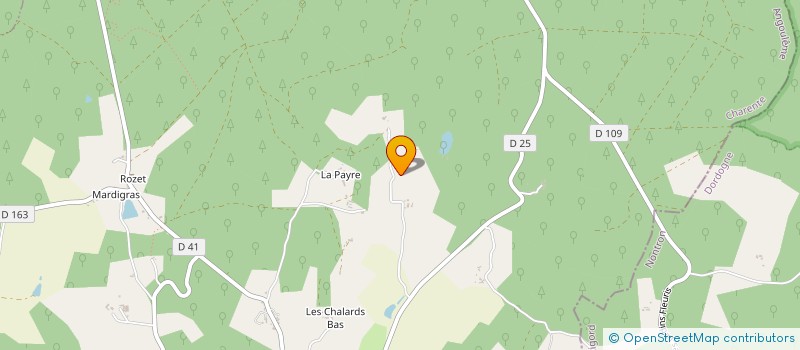 localisation de l'entreprise MADAME LAURE COLDEBOEUF  MAREUIL EN PERIGORD