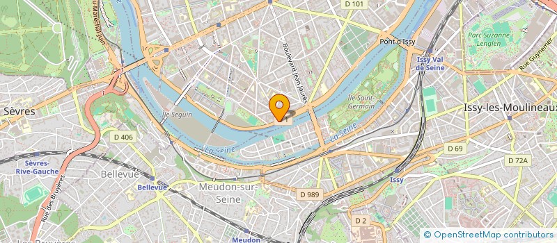 localisation de l'entreprise MADAME LAURE COLLOMBIER à BOULOGNE-BILLANCOURT