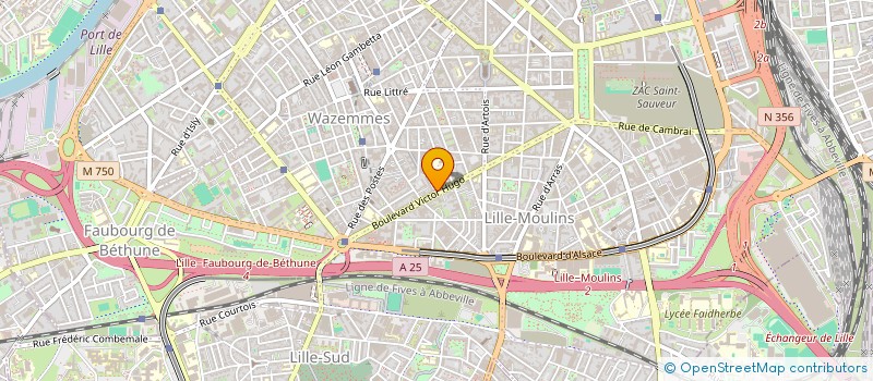 localisation de l'entreprise MADAME LAURE CONSTANTIAL à LILLE