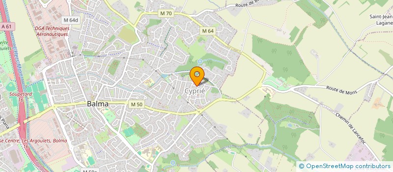 localisation de l'entreprise MADAME LAURE CORNUEZ  BALMA