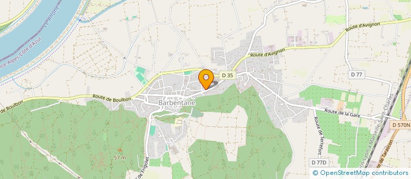 localisation de l'entreprise MADAME LAURE COSTA  BARBENTANE