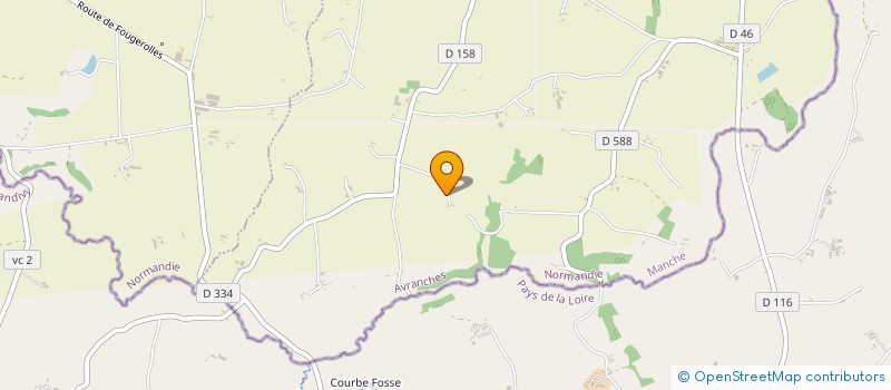 localisation de l'entreprise MADAME LAURE COUSTILLIER  BUAIS-LES-MONTS