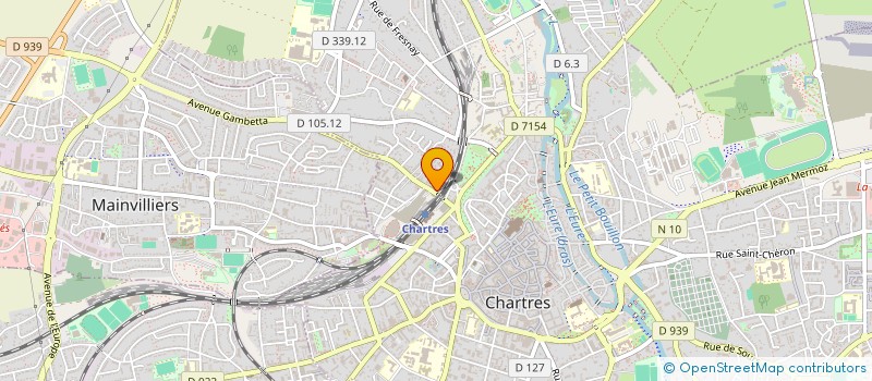 localisation de l'entreprise MADAME LAURE COUTANT à CHARTRES
