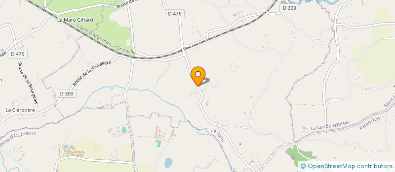 localisation de l'entreprise MADAME LAURE CREUSIER  LE TANU