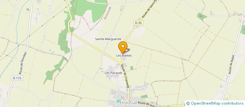 localisation de l'entreprise MADAME LAURE CUNY  FOURILLES