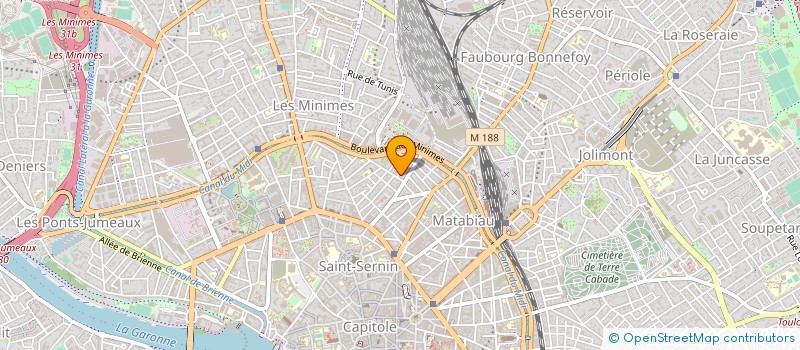 localisation de l'entreprise MADAME LAURE D'ALLEST à TOULOUSE
