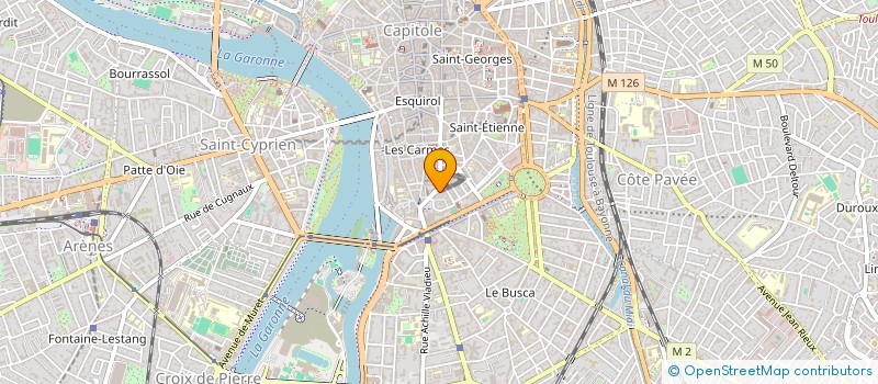 localisation de l'entreprise MADAME LAURE D ESTEVE DE PRADEL à TOULOUSE