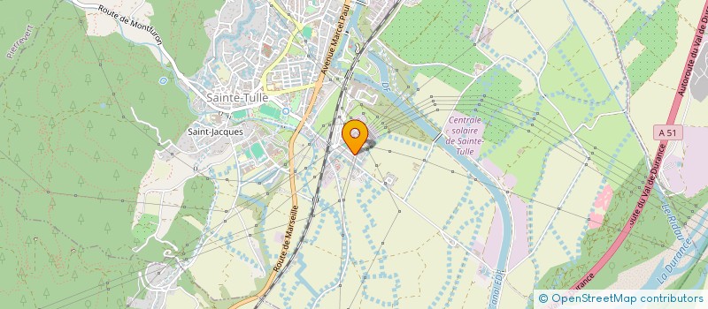 localisation de l'entreprise MADAME LAURE DAILLY  SAINTE-TULLE