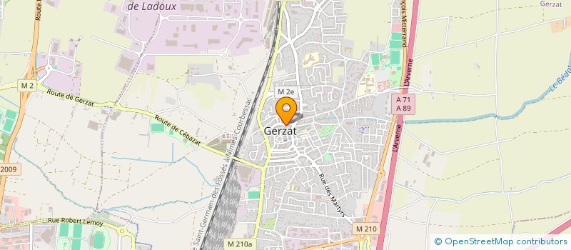 localisation de l'entreprise MADAME LAURE DAIRE  GERZAT