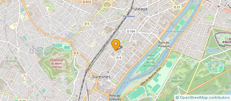 localisation de l'entreprise MADAME LAURE DALIGAUX à SURESNES