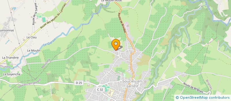 localisation de l'entreprise MADAME LAURE DANIERE  CEZAY