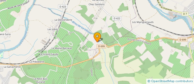 localisation de l'entreprise MADAME LAURE DANTON  MOSNAC-SAINT-SIMEUX