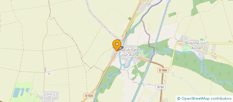 localisation de l'entreprise MADAME LAURE DARSONVAL  NEUFCHATEL-SUR-AISNE