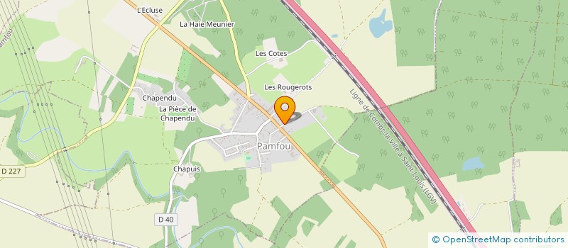 localisation de l'entreprise MADAME LAURE DAVAGNAR  PAMFOU