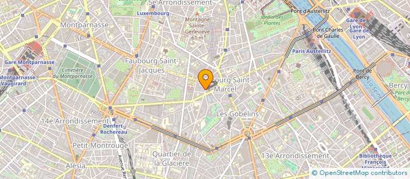 localisation de l'entreprise MADAME LAURE DAVID  PARIS