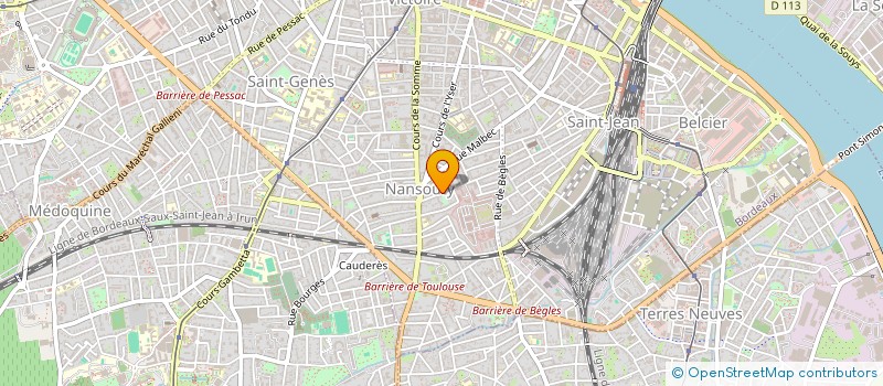 localisation de l'entreprise MADAME LAURE DE BAZELAIRE DE RUPPIERRE  BORDEAUX