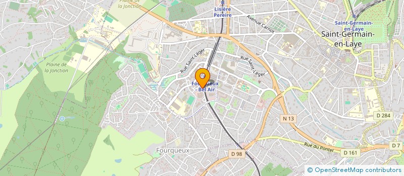 localisation de l'entreprise MADAME LAURE DE BISSCHOP  SAINT-GERMAIN-EN-LAYE