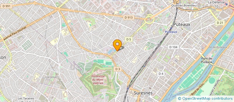 localisation de l'entreprise MADAME LAURE DE COMEIRAS à SURESNES