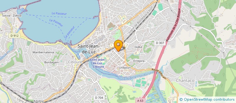 localisation de l'entreprise MADAME LAURE DE PERIGNON à SAINT-JEAN-DE-LUZ