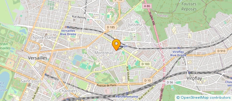localisation de l'entreprise MADAME LAURE DE VALLOIS à VERSAILLES