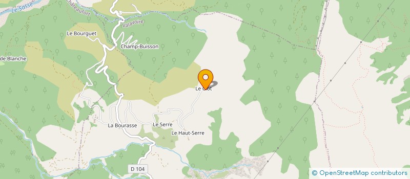 localisation de l'entreprise MADAME LAURE DE VOGUE  VALAVOIRE