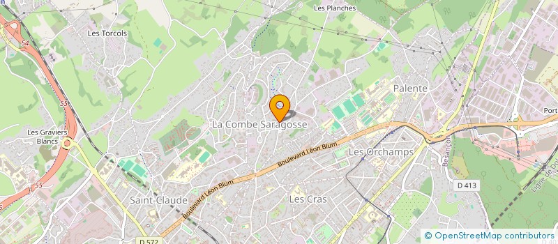 localisation de l'entreprise MADAME LAURE DEBOIS  BESANCON