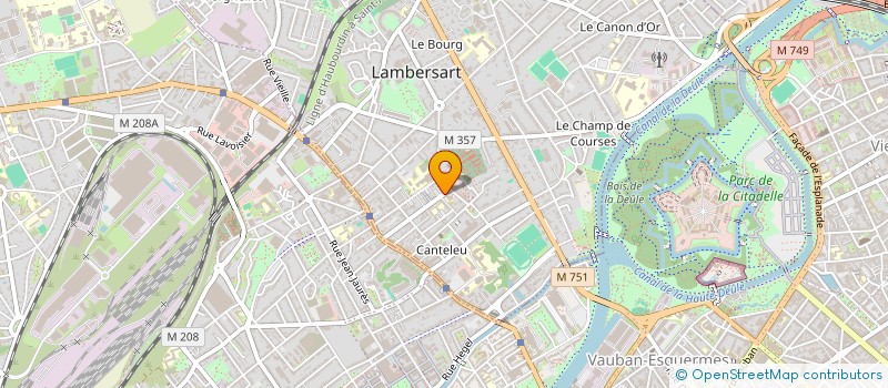 localisation de l'entreprise MADAME LAURE DEBRAY à LAMBERSART