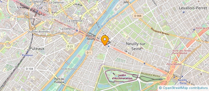 localisation de l'entreprise MADAME LAURE DEGLAND à NEUILLY-SUR-SEINE