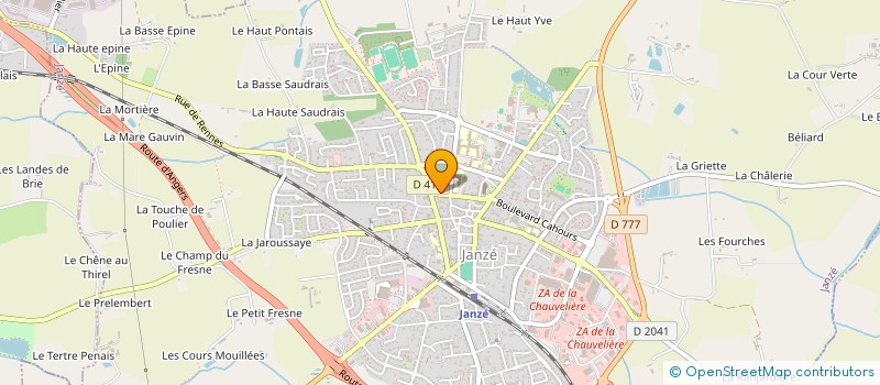 localisation de l'entreprise MADAME LAURE DELAUNAY  JANZE