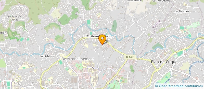 localisation de l'entreprise MADAME LAURE DEMONT à MARSEILLE