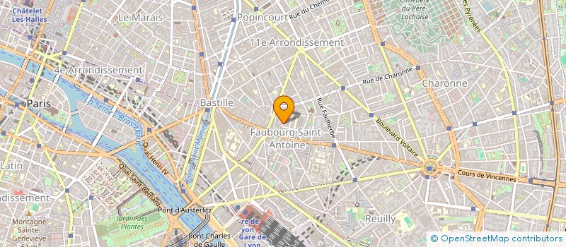 localisation de l'entreprise MADAME LAURE DEPASSE  PARIS