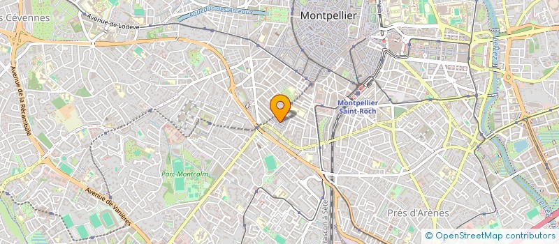 localisation de l'entreprise MADAME LAURE DERREY à MONTPELLIER