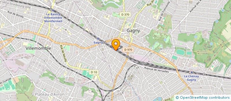 localisation de l'entreprise MADAME LAURE DESCHANDOL  GAGNY