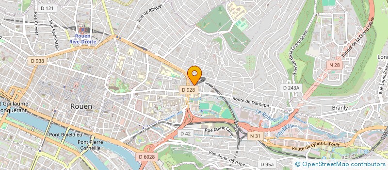 localisation de l'entreprise MADAME LAURE DESESQUELLES à ROUEN